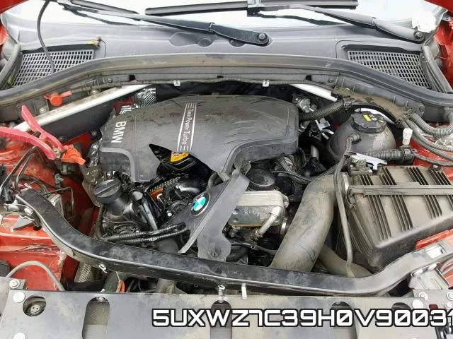 5UXWZ7C39H0V90031 фото 8