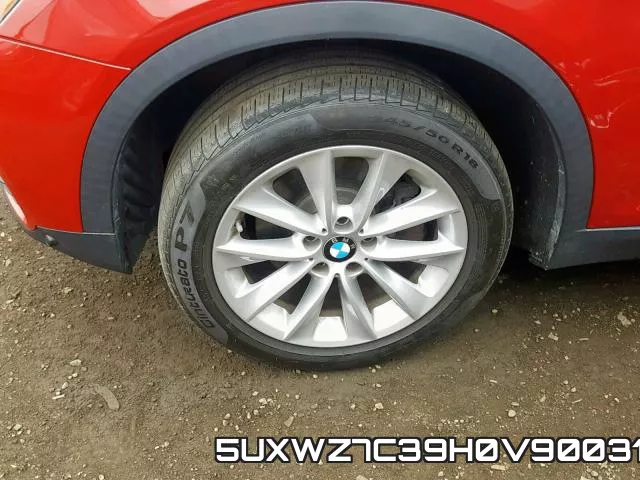 5UXWZ7C39H0V90031 фото 10