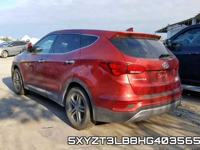 5XYZT3LB8HG403565 фото 4