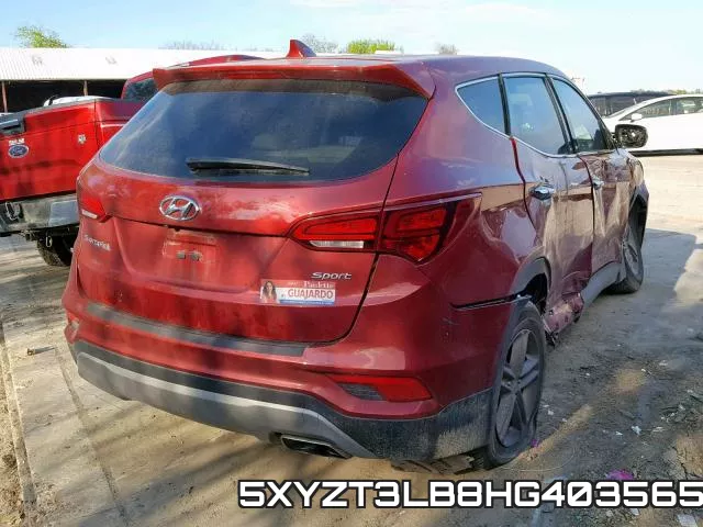 5XYZT3LB8HG403565 фото 5