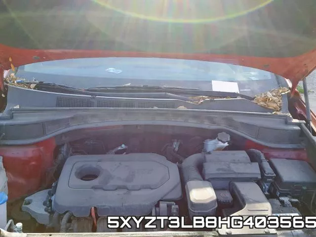 5XYZT3LB8HG403565 фото 8