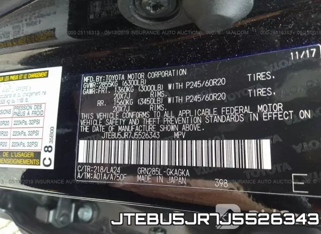 JTEBU5JR7J5526343 фото 10