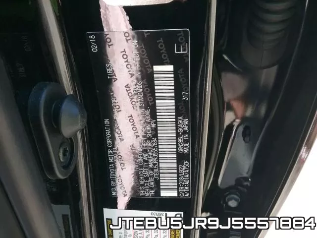 JTEBU5JR9J5557884 фото 2