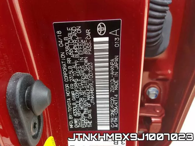 JTNKHMBX9J1007023 фото 2