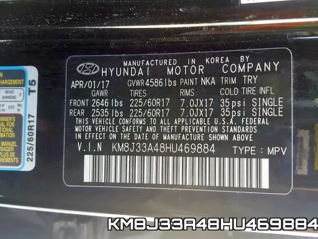 KM8J33A48HU469884 фото 2