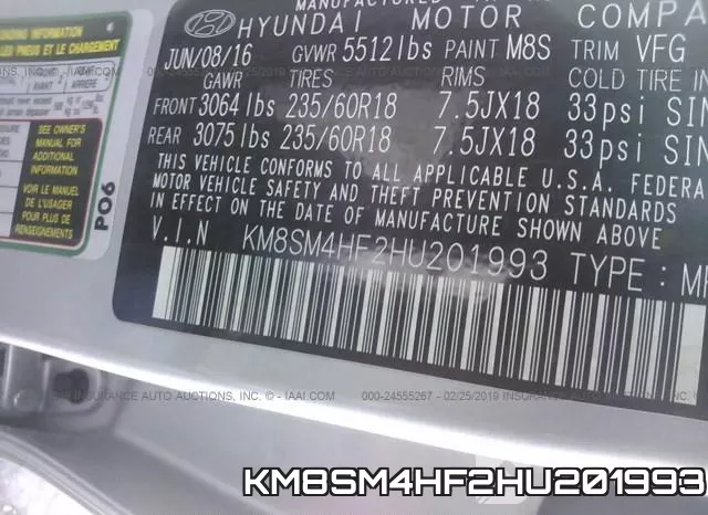 KM8SM4HF2HU201993 фото 10