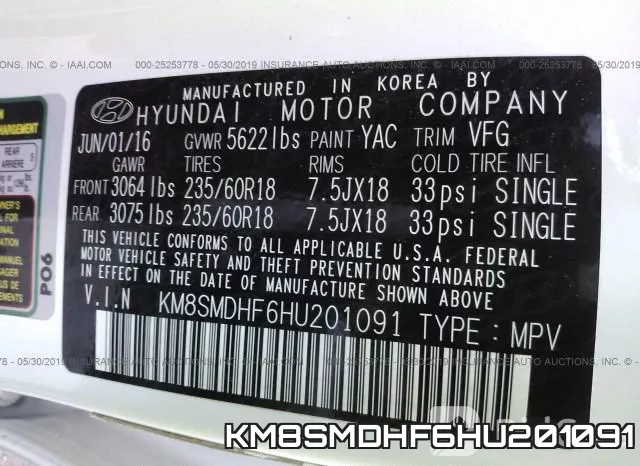 KM8SMDHF6HU201091 фото 10