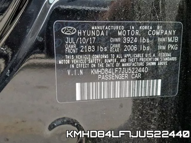 KMHD84LF7JU522440 фото 2