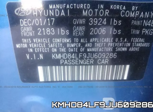 KMHD84LF9JU609286 фото 10
