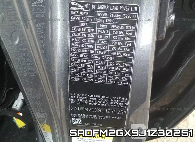 SADFM2GX9J1Z30251 фото 10