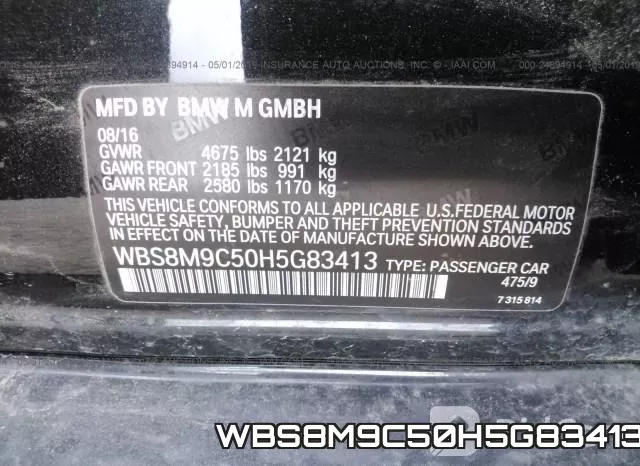 WBS8M9C50H5G83413 фото 10