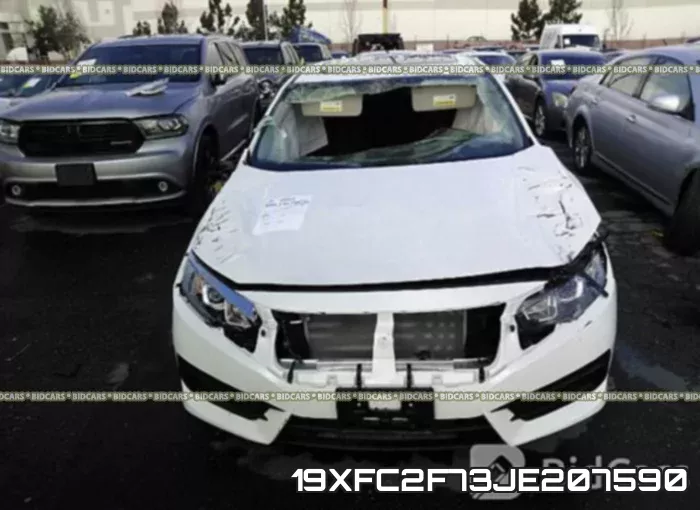 19XFC2F73JE207590 фото 7