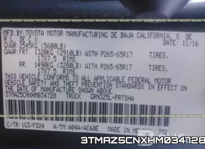 3TMAZ5CNXHM034728 фото 10
