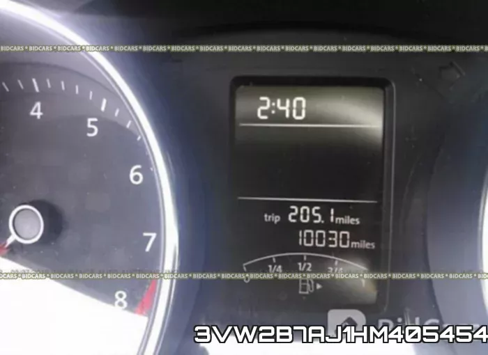 3VW2B7AJ1HM405454 фото 8