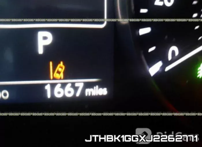JTHBK1GGXJ2262771 фото 8