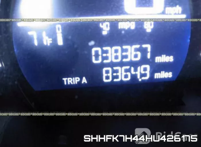 SHHFK7H44HU426175 фото 8