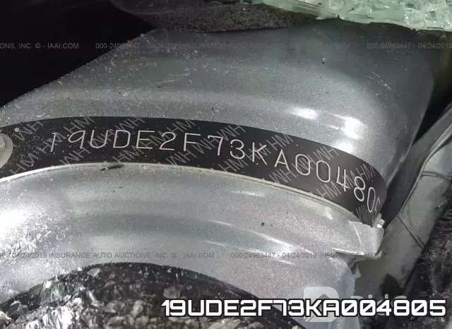19UDE2F73KA004805 фото 9