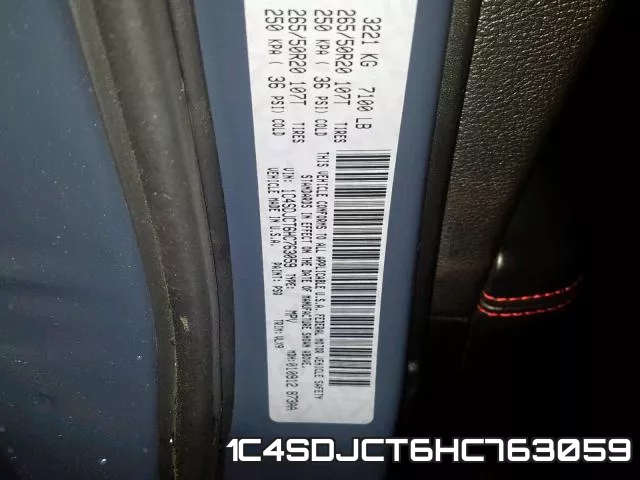 1C4SDJCT6HC763059 фото 2