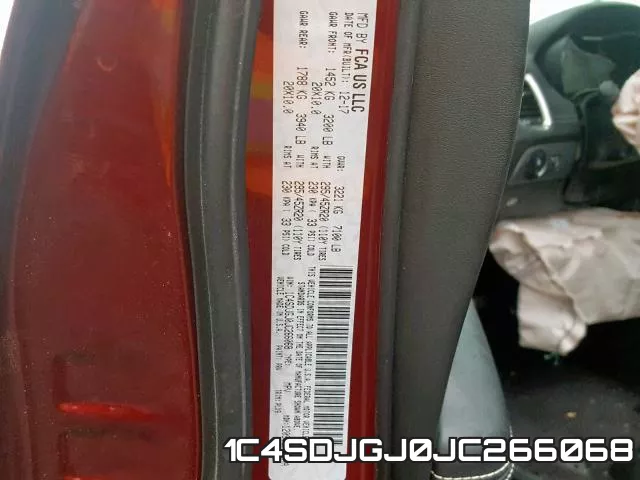 1C4SDJGJ0JC266068 фото 2