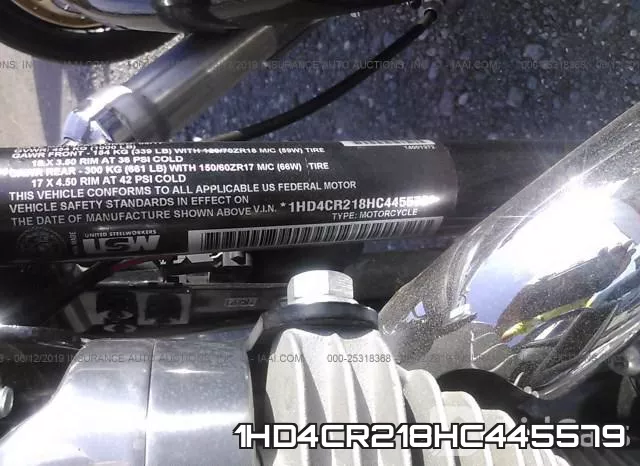 1HD4CR218HC445579 фото 2