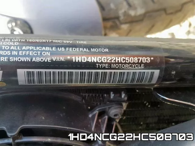 1HD4NCG22HC508703 фото 2