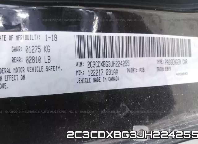 2C3CDXBG3JH224255 фото 10