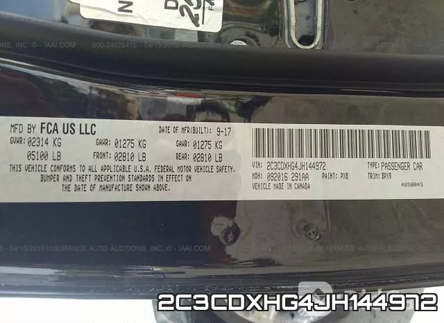 2C3CDXHG4JH144972 фото 10