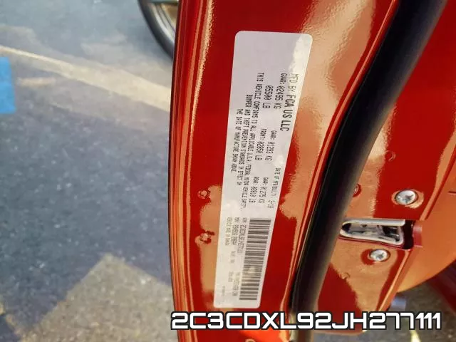 2C3CDXL92JH277111 фото 2