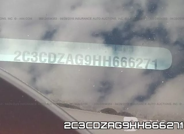 2C3CDZAG9HH666271 фото 10