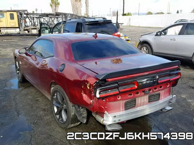 2C3CDZFJ6KH574398 фото 4