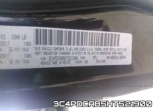3C4PDCAB5HT521900 фото 10