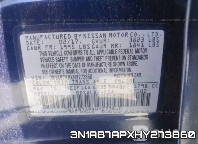 3N1AB7APXHY273860 фото 10