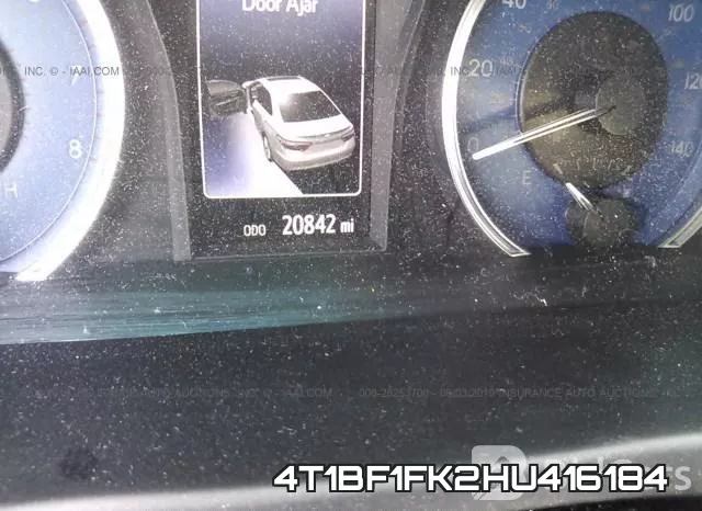 4T1BF1FK2HU416184 фото 8