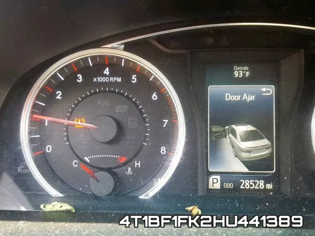 4T1BF1FK2HU441389 фото 9