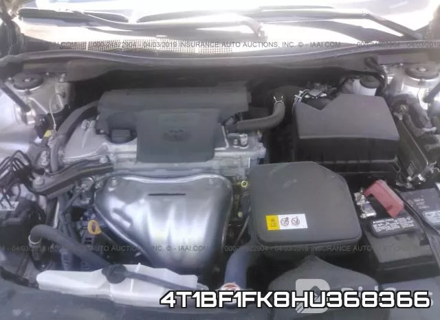 4T1BF1FK8HU368366 фото 2