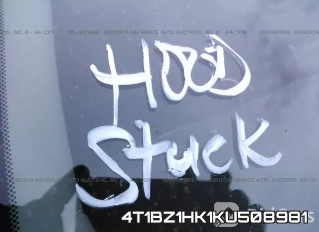 4T1BZ1HK1KU508981 фото 2