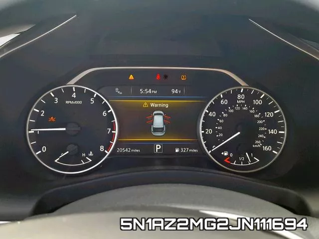 5N1AZ2MG2JN111694 фото 9