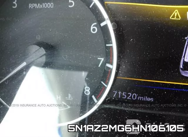 5N1AZ2MG6HN106105 фото 8