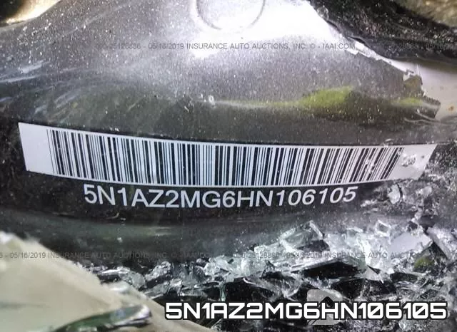 5N1AZ2MG6HN106105 фото 10