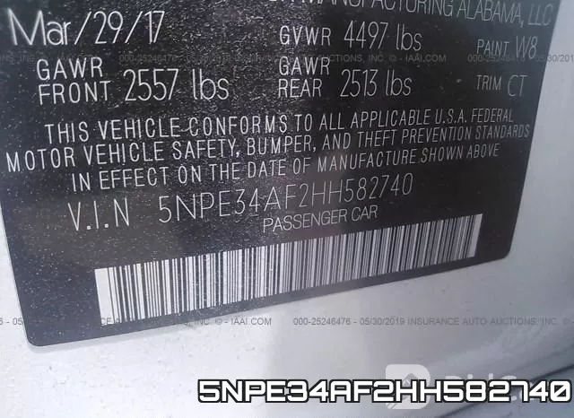 5NPE34AF2HH582740 фото 10
