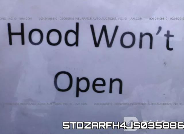 5TDZARFH4JS035886 фото 2