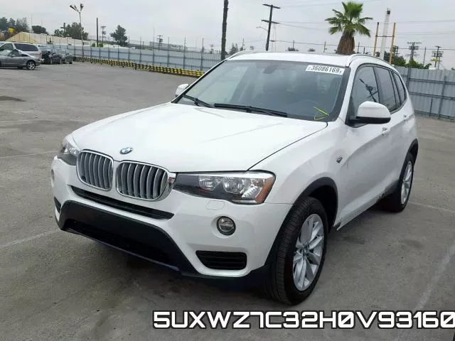 5UXWZ7C32H0V93160 фото 3