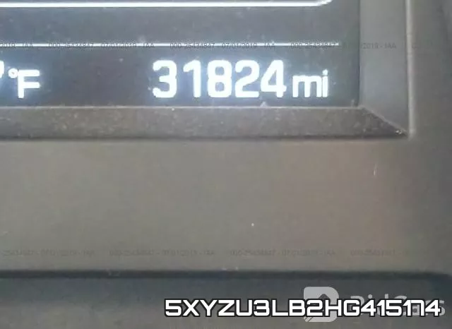 5XYZU3LB2HG415174 фото 8