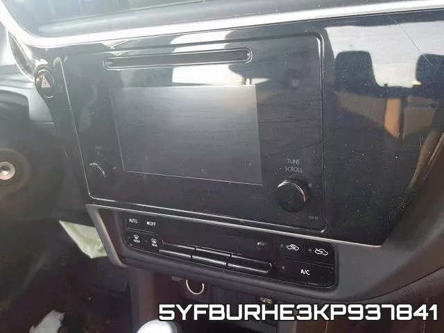 5YFBURHE3KP937841 фото 10