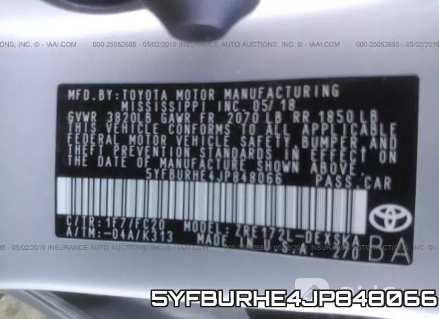 5YFBURHE4JP848066 фото 10