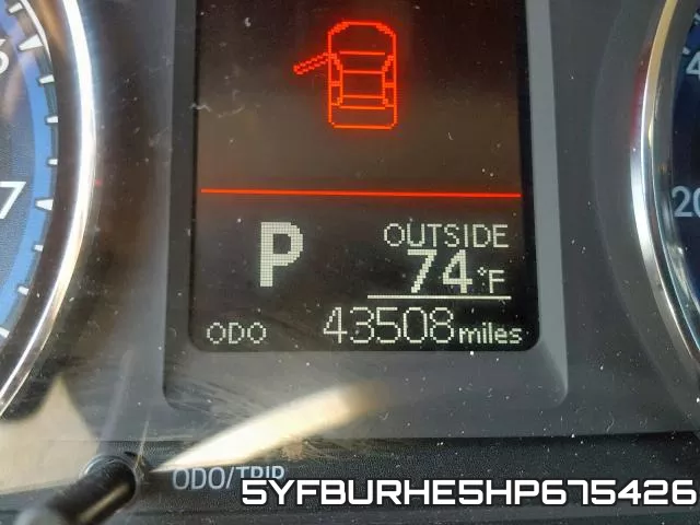 5YFBURHE5HP675426 фото 9