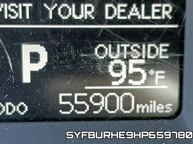 5YFBURHE9HP659780 фото 9