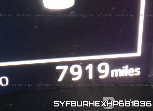 5YFBURHEXHP681836 фото 8