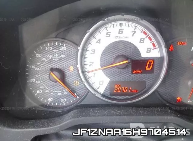 JF1ZNAA16H9704514 фото 8