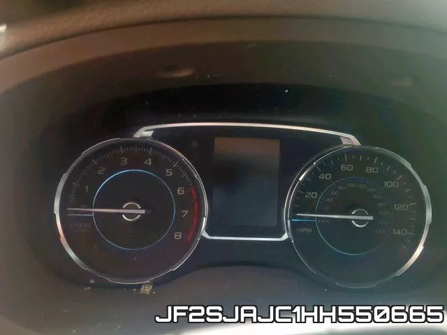 JF2SJAJC1HH550665 фото 9